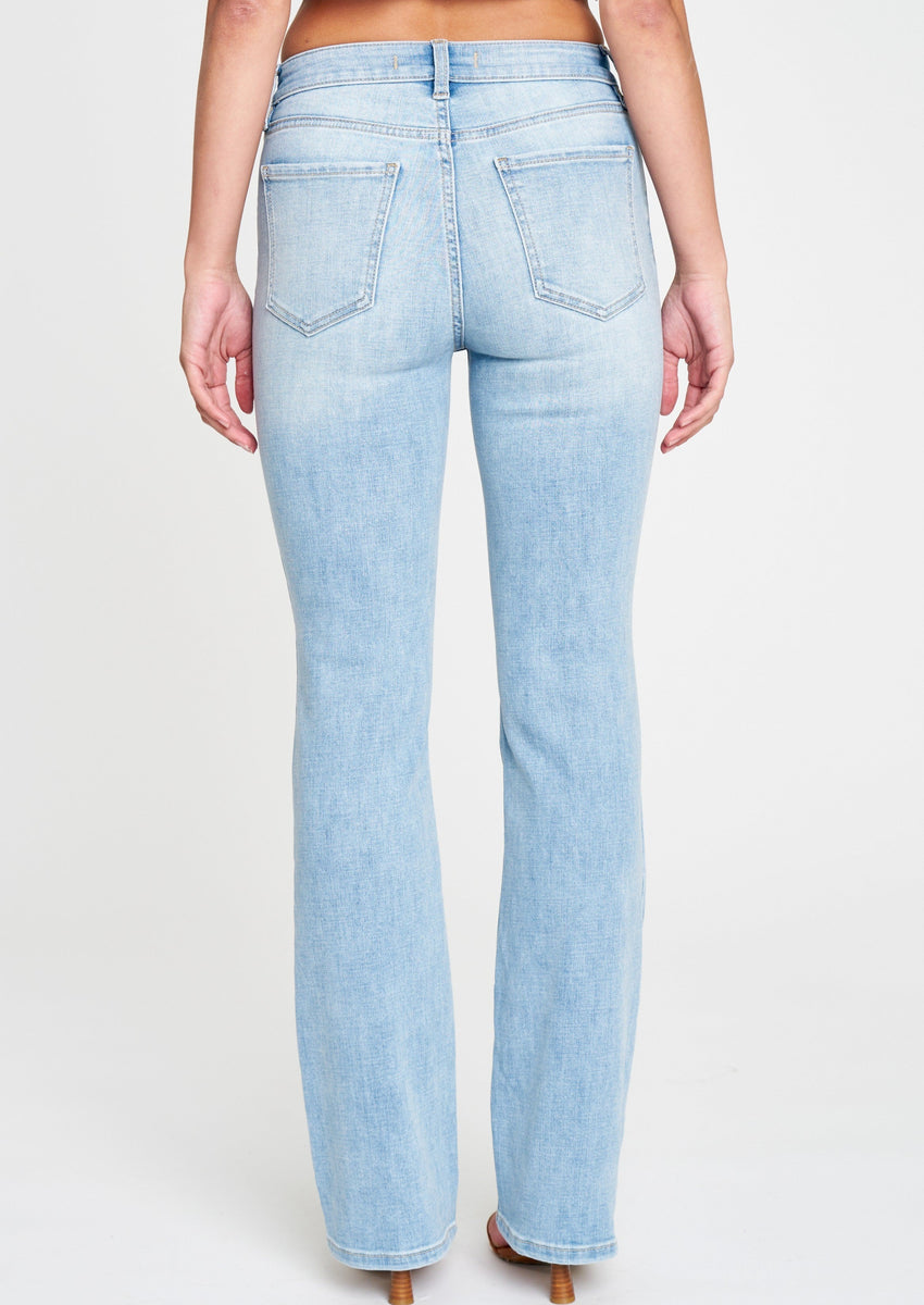 【EEUN】Dry Mid Boot Jeans Eunina Imogen mid rise bootcut jeans – euphoria fashion shop