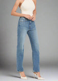 Olsen Super High Rise Classic Straight Leg-manif