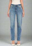 Olsen Super High Rise Classic Straight Leg-manif