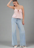 eunina chloe super high rise wide leg jeans