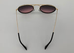 Cutout aviator sunglasses
