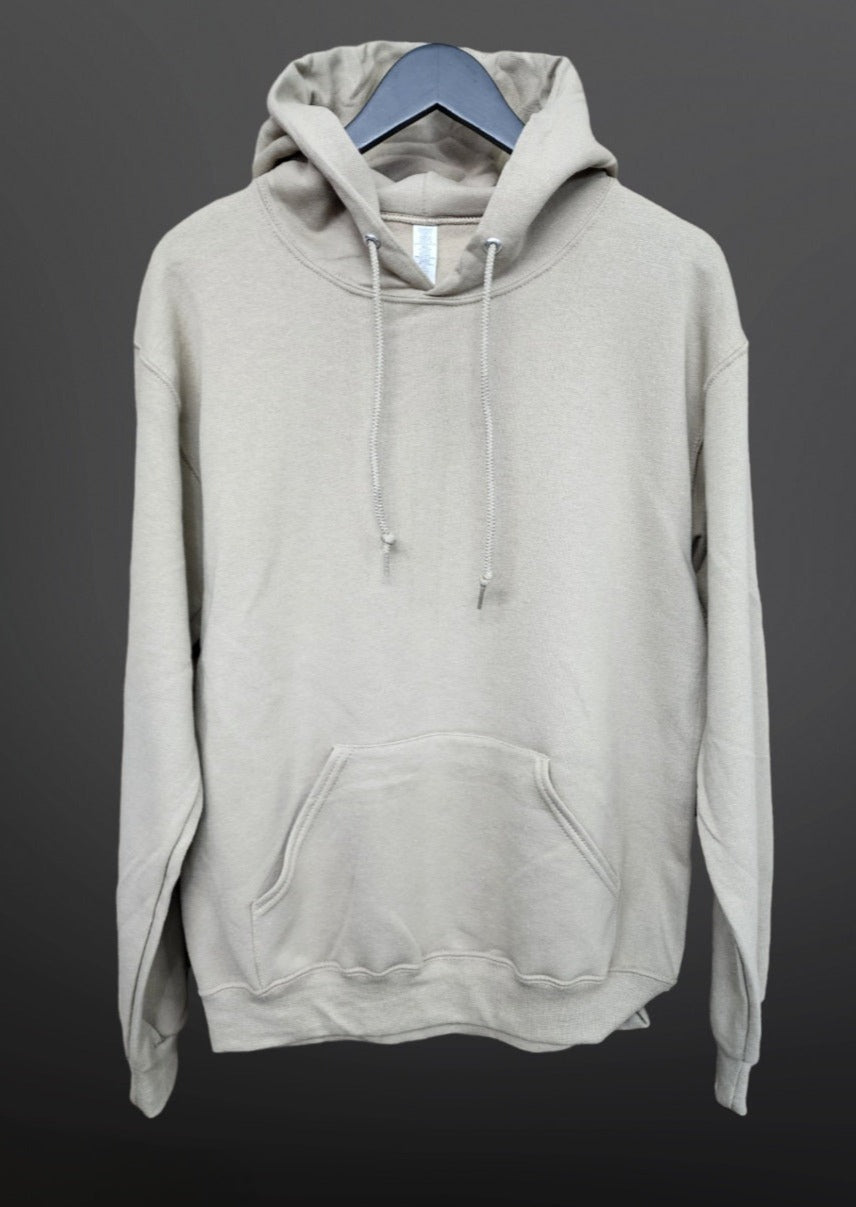 cotton drop shoulder hoodie