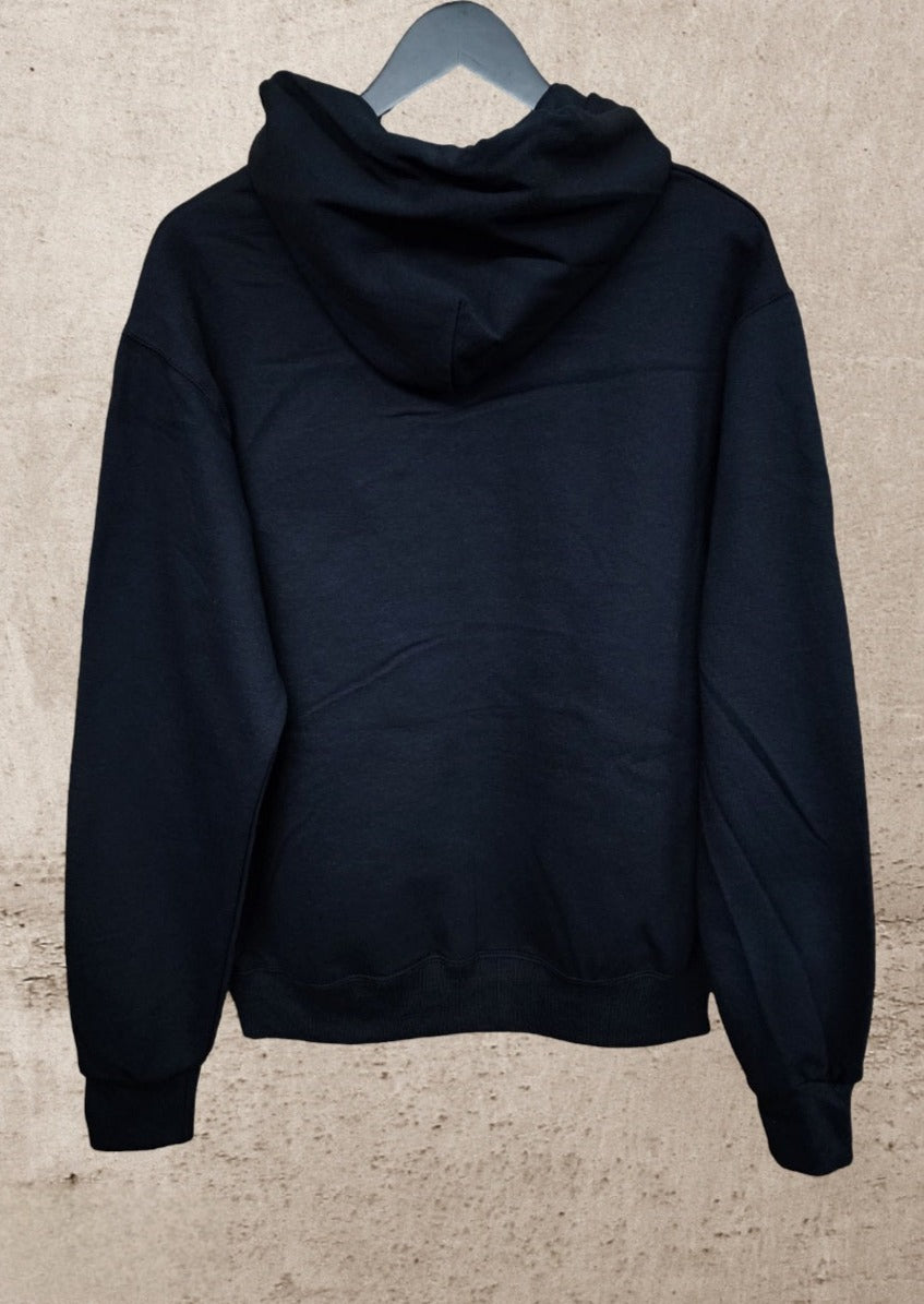 Stay warm and comfortable in our pre-shrunk Drop Shoulder hoodie. Made with high-quality cotton/polyester NuBlend fleece. The two-ply hood and front pouch pocket provide added functionality. With a seamless body and double-needle stitching, this hoodie is not only stylish but also durable and long-lasting.