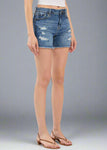 A longer-length denim short with a structured, vintage-inspired appeal-meet the RILEY in Barracuda DK.

- Mid Rise (9.5"): A classic fit that sits comfortably on the waist.
Longer Inseam (21" Leg Opening / 4.5" Inseam): Offers a flattering silhouette with more coverage.
- Comfort Stretch Denim (99% Cotton, 1% Spandex):