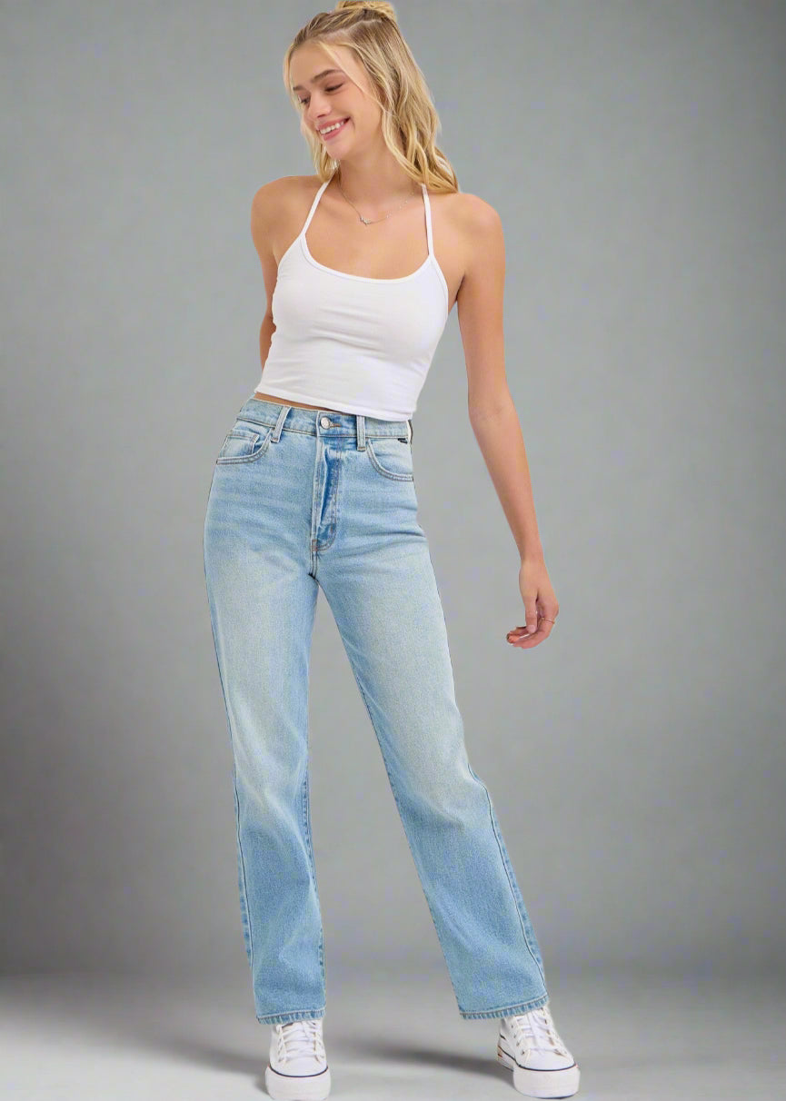 cello super high rise dad jeans