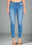 eunina high rise skinny jeans