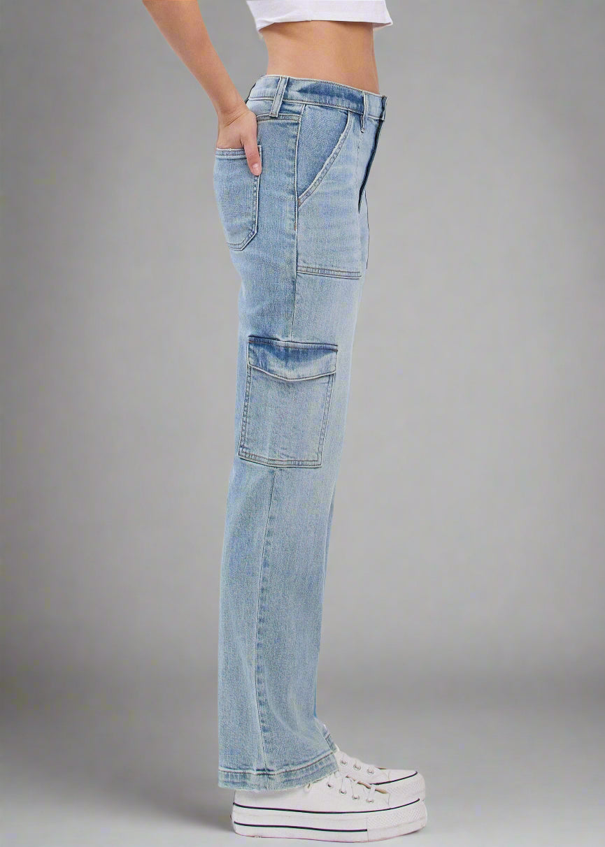 CODI CARGO SUPER HIGH RISE DAD JEAN