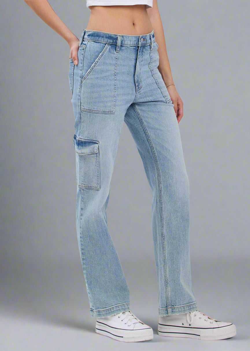 CODI CARGO SUPER HIGH RISE DAD JEAN