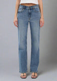 eunina codi super high rise dad jeans