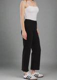 DAWN SUPER HIGH RISE WIDE LEG CROP-BKBEA