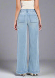 CHLOE SUPER HIGH RISE TROUSER W/ PATCH POCKET