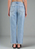 10 1/4" 
Mid Rise
Baggy Dad Jean
28" Inseam
Zipper Fly + Belt Loops 
Light Denim
Import 
FRONT RISE 10 1/4", INSEAM 28"   
Show Less
Fabric Contents
 99% Cotton, 1% Spandex