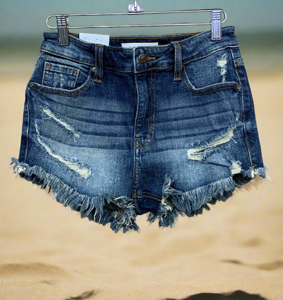 Eunina Lulu high rise shorts euphoria fashion shop