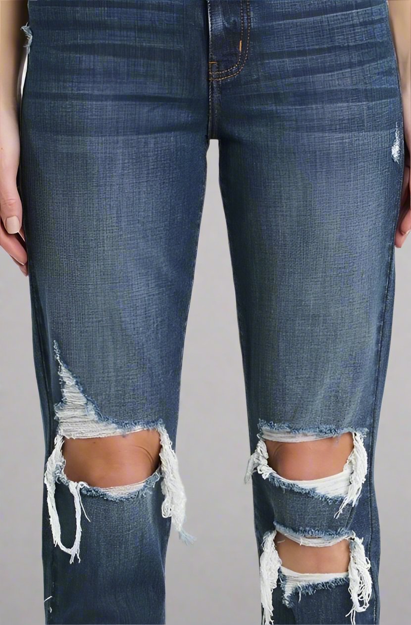 Eunina topi high rise mom jeans