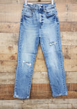 eunina ally super high rise straight cropped jeans