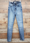eunina bella super high rise skinny jeans