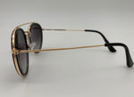 Cutout aviator sunglasses
